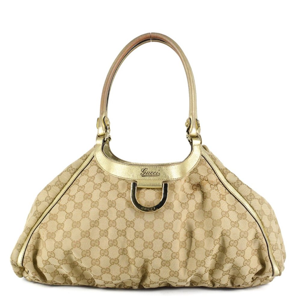 GUCCI GG Monogram D-Ring Shopping Bag